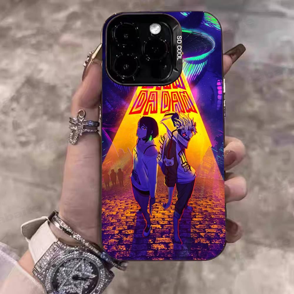 Аниме приключения Dandadan Чехлы для телефона Для IPhone 17 16 15 14 13 12 11 Plus Pro Max Pro Цветной Матовый Чехол