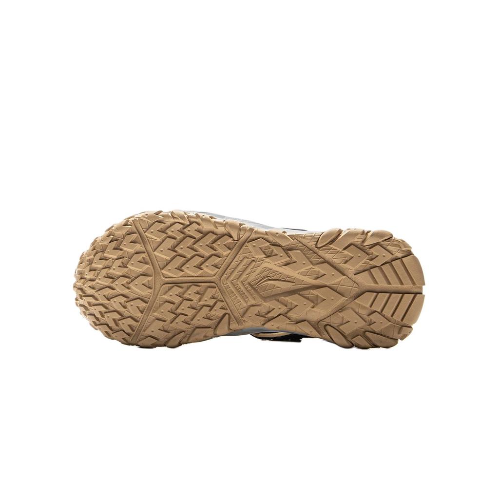 Li Ning Kids Sports Lifestyle Synthetic Leather Comfortable Versatile Non-Slip Wear-Resistant Low-Top Sandals Kids Sandals Blue YKUV014-1