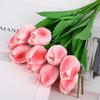 Premium PU Tulip Artificial Flowers for Home, Hotel, Wedding, and Photography Decor