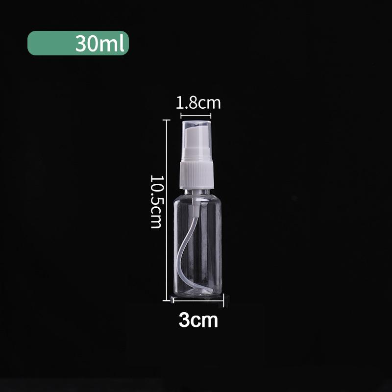 1 шт. Бутылка Прозрачный пластик Пустая бутылка-спрей Портативная Многоразовая Парфюмерия Прозрачный Диспенсер для образцов Маленькая бутылка-спрей