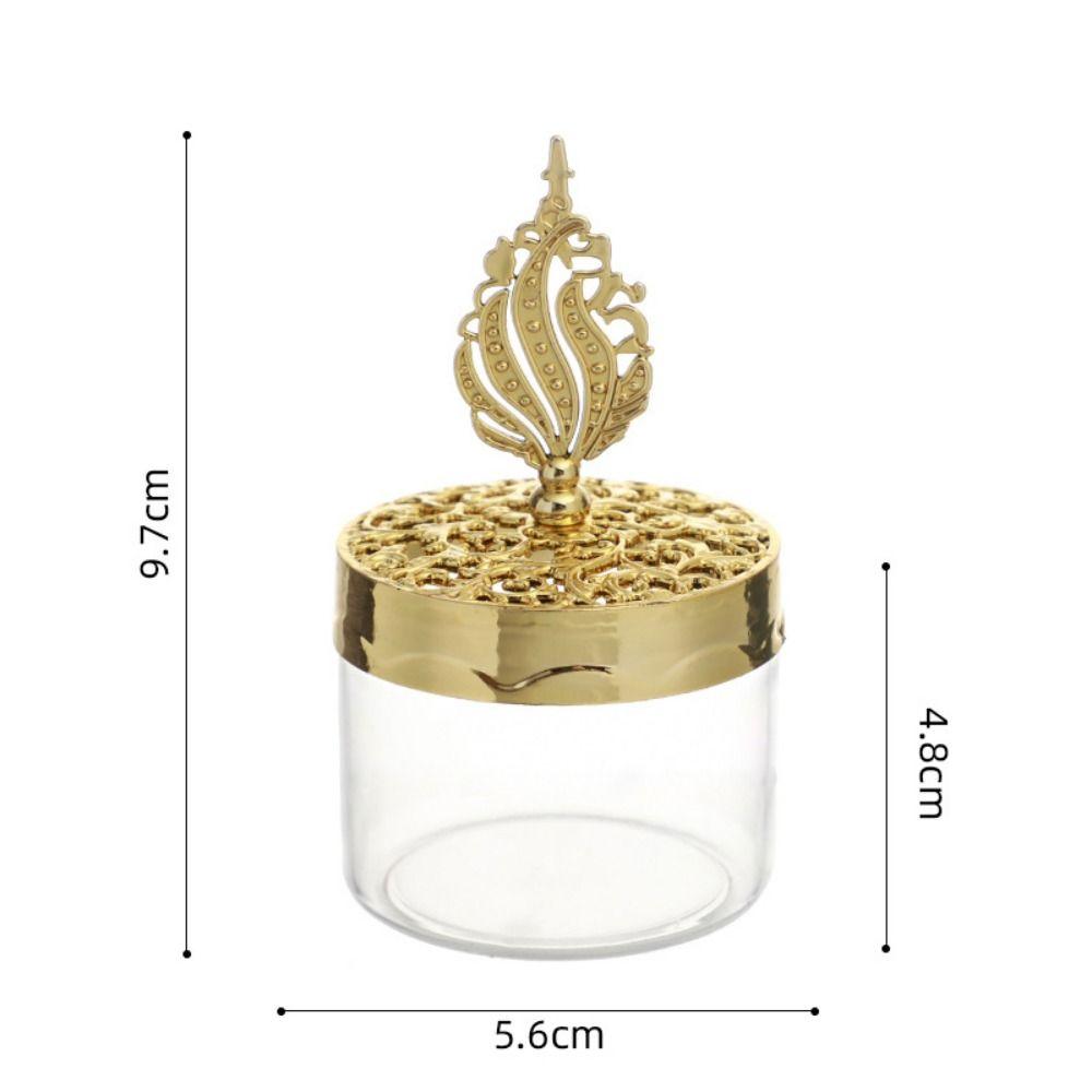 Handheld Gold Hollow Box European Style Packaging Gift Box Candy Container Box  Wedding Table