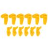 6 Pairs Tire Machine Mount Demount Duck Heads Inserts Wheel Rim Protector for Tyre Changer Machine