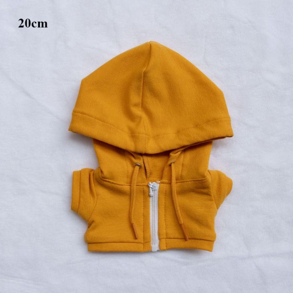 Милые Толстовки Ручной Работы, Повседневная Одежда, Топы для Кукол, Толстовки, Наряды для Хлопковых Кукол 10/20см