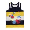 Boy Baby Summer Printed Vest Sleeveless Shirts Cotton Spring Newborn Kidswear