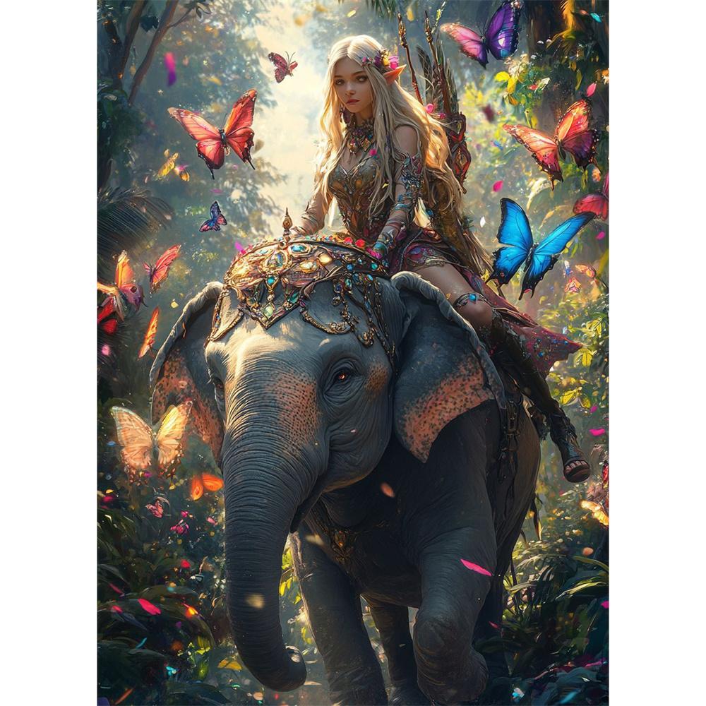 DIY Алмазная картина Милая девушка Набор для вышивки крестом Мозаичное искусство Алмазная картина Полный круг Алмазное украшение для дома