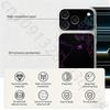 Карта Самолета   Для iPhone 17 pro Max /17 pro Полное Покрытие Наклейка Кожаная Обмотка 3D Цветная Задняя Защитная Пленка-Наклейка