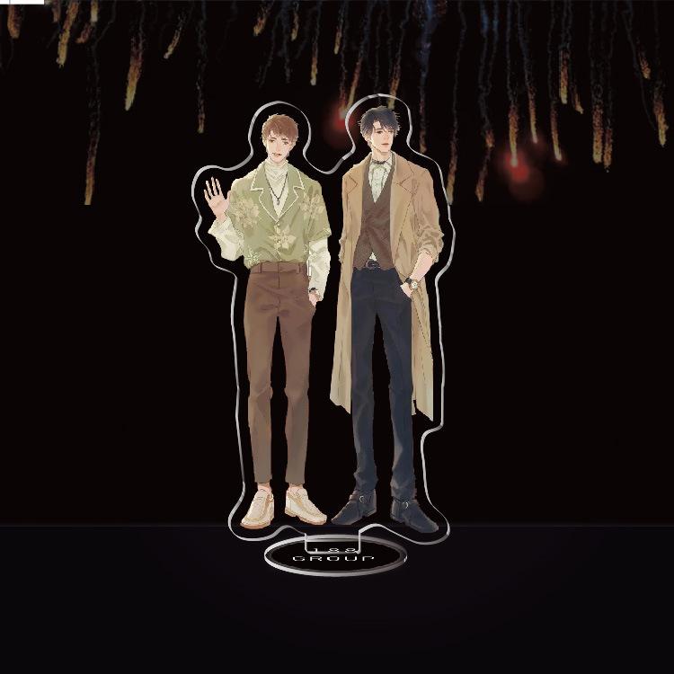 Товары из аниме Акриловые гуманоидные стоячие украшения Оптовая продажа 188 Мужская группа