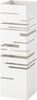 Azumaya-kk Umbrella Stand, White, Width 15.5 X Depth 15.5 X Height 49cm (LFS-180WH)