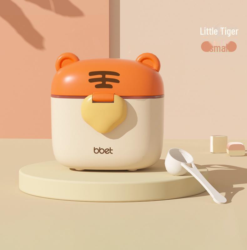 Портативный контейнер большой вместимости для хранения детского молока и рисовой муки — влагонепроницаемый и герметичный для путешествий