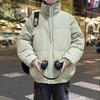 M-8XL Large Size Standing Collar Cotton Clothing Men and Women Paragraph Winter Down Cotton Jacket Loose Thickened Couples Models Cotton Coat