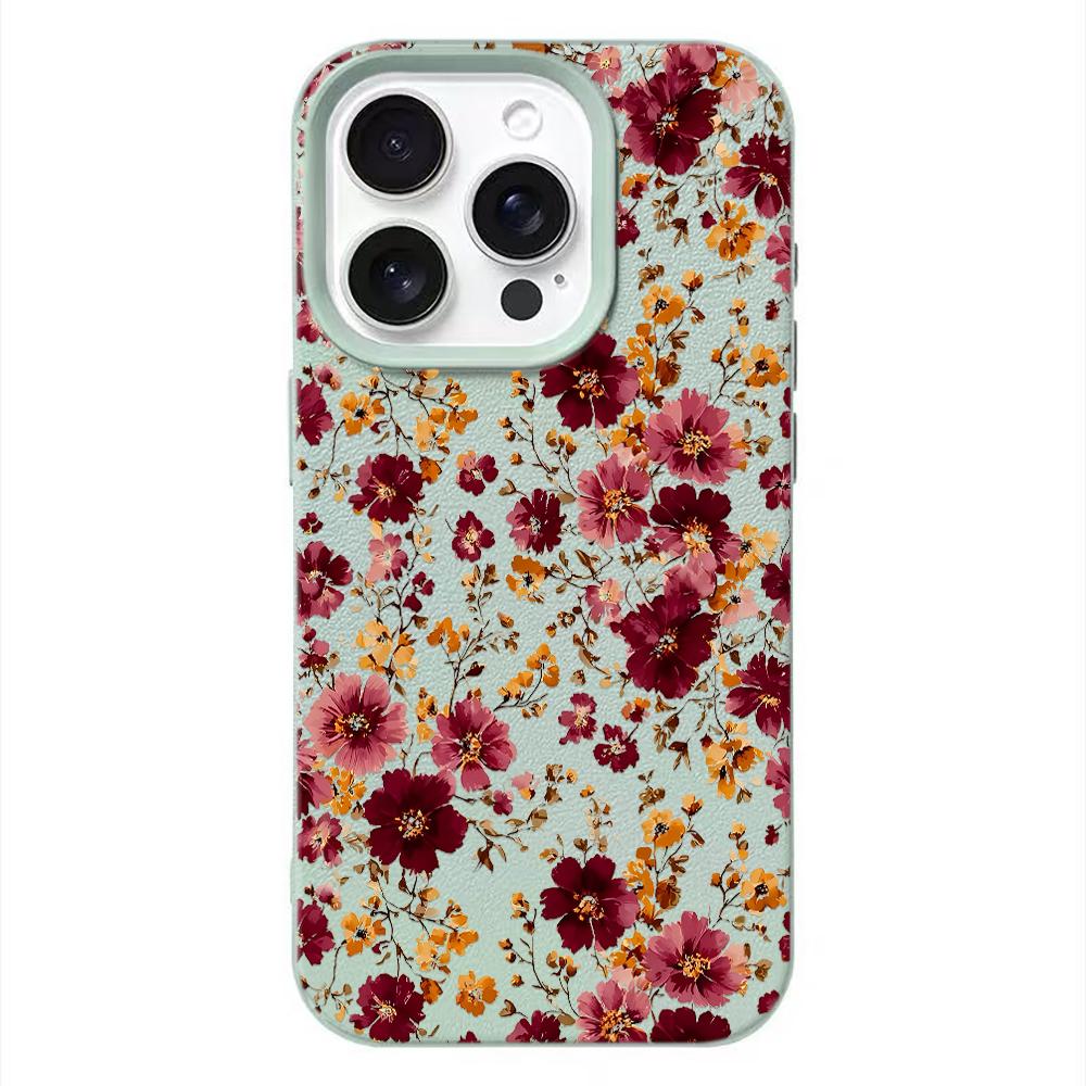 Beautiful Big Flowers Mobile Phone Case For IPhone 17 16 15 14 13 12 Pro Max 11 Ultra Slim Shockproof Cover For IPhone Air