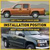 2x Front Outer Outside Exterior Door Handles Left & Right for 04-12 Colorado