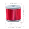 Motorcycle Oil Filter For SUZUKI TU125XT 125 UC125 EPICURO 125 UC150 EPICURO 150 UH125 BURGMAN 125  UH200 BURGMAN 200 UH200