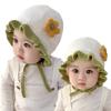 Coldproof Lace Princess Hat Windproof Ear Protection Hat New Plush Knitted Cap  Autumn and Winter