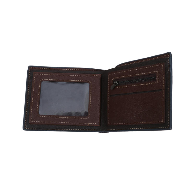 Винтажный мужской модный деловой короткий кошелек с отделениями для карт, многофункциональный мягкий держатель для кредитных карт из ПУ, кошельки, зажим для денег