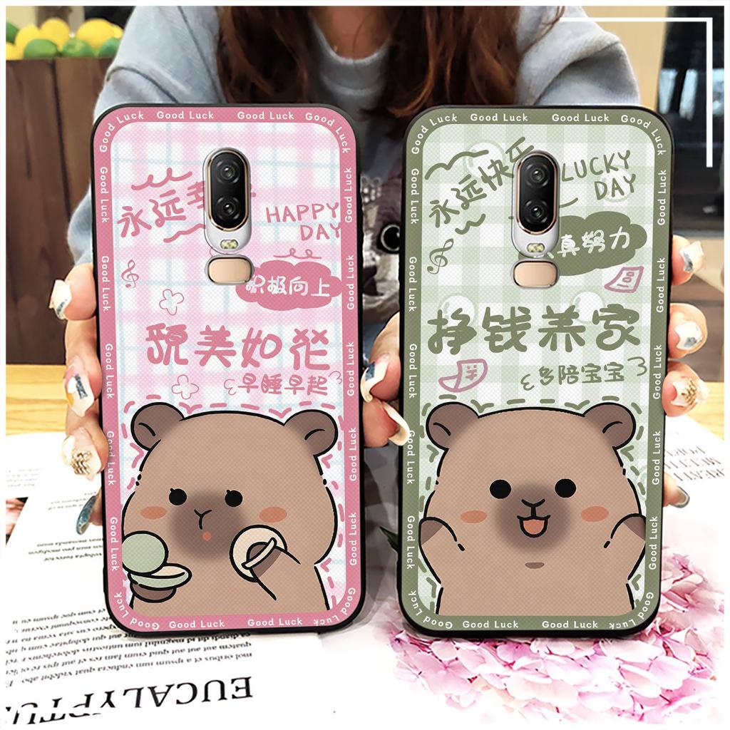 Чехол-накладка Soft case для OnePlus 6/1+6, модный дизайн "граффити", чехол для телефона, противоударный ТПУ, для пары, водонепроницаемый