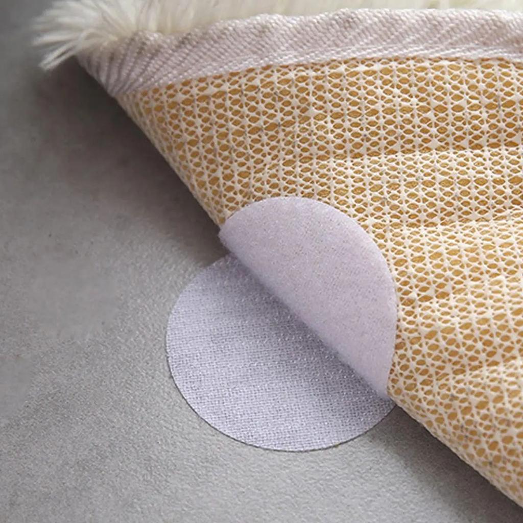 10pcs-Strong Self Adhesive Fastener Hook and Loop Tape Sticky Dots Adhesive Glue Tape for Bed Sofa Mat Carpet Sticker