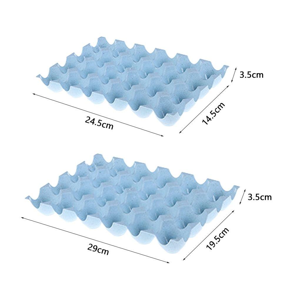 Ящик для хранения яиц большой емкости, диспенсер для яиц с 24/15 канавками для кухни, модный контейнер для яиц