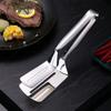 304Stainless Steel Steak Spatula Barbecue Clip Grilled Fish Clip Food Clip Kitchen Bread Pancake Korean Barbecue Fish
