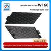 Compatible with Mercedes GL-Class W166 Front Bumper GL350/GL500 Tow Hook Cover (1668855122).