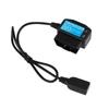 Автомобильный зарядный кабель ACC Power USB Female Socket Кабель для зарядки OBD Cable Parking Monitoring OBD Hardwire Kit