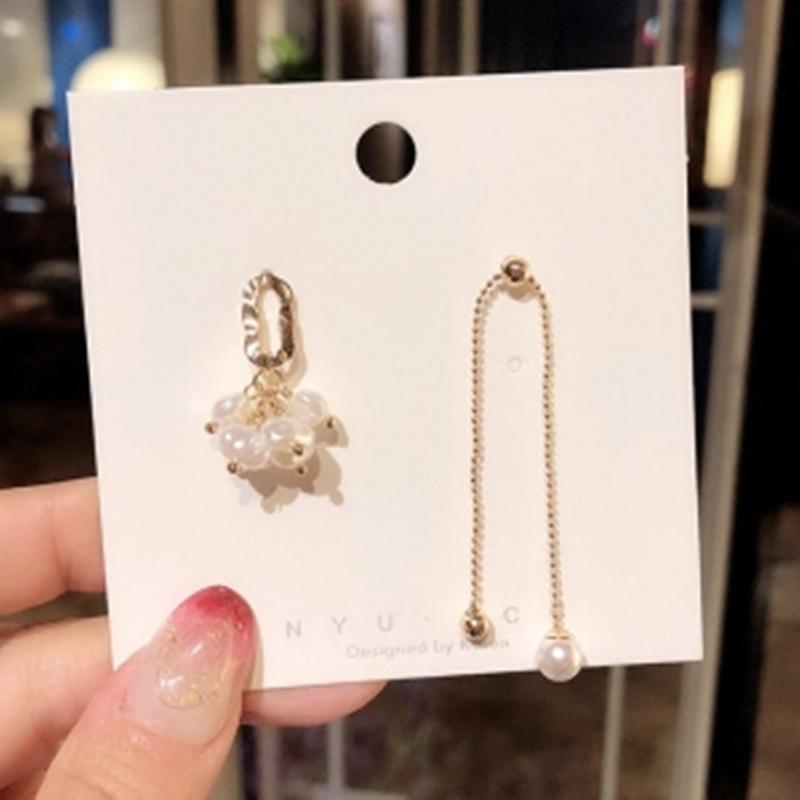 Длинные серьги с кисточками Женские Корейский Дизайн ДунДэмун Универсальные серьги