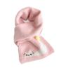 Winter scarf neck protection warm atmosphere soft waxy sweet knitted scarf Korean Japanese cute kitten scarf