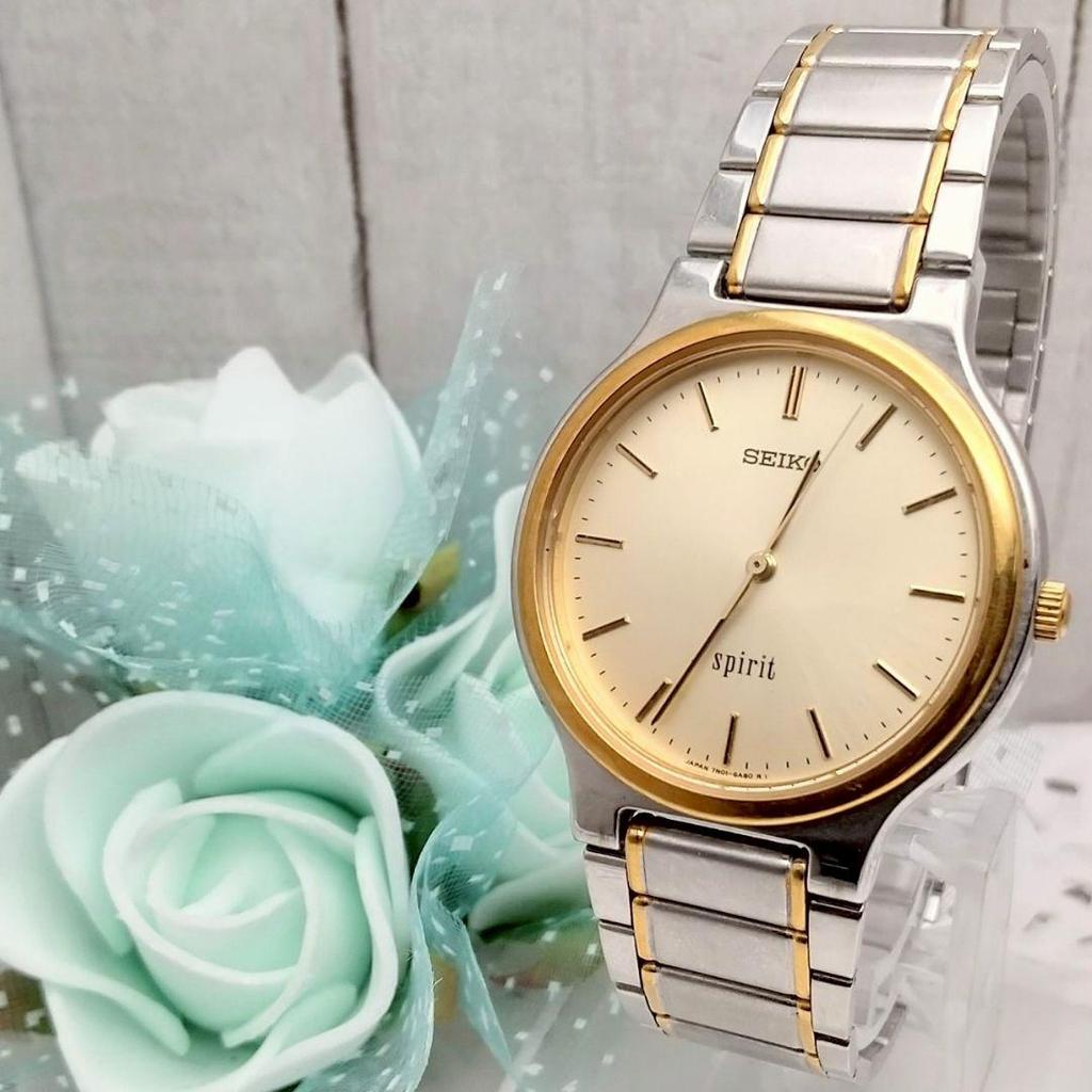[USED] Working Seiko Spirit Unisex Vintage Wristwatch