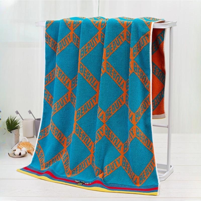 Полотенца для ванной из 100% хлопка 70x140см для ванной комнаты, мягкие и впитывающие винтажные банные полотенца для женщин и мужчин, полотенца для обертывания, 1 шт.