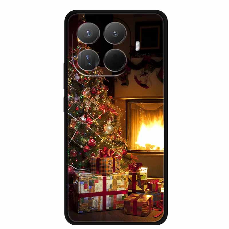 Christmas Case For Xiaomi 15T Pro Shockproof Soft Back Cover Silicone TPU Shell for Xiaomi 15 T pro Bumper Phone Protector Bags