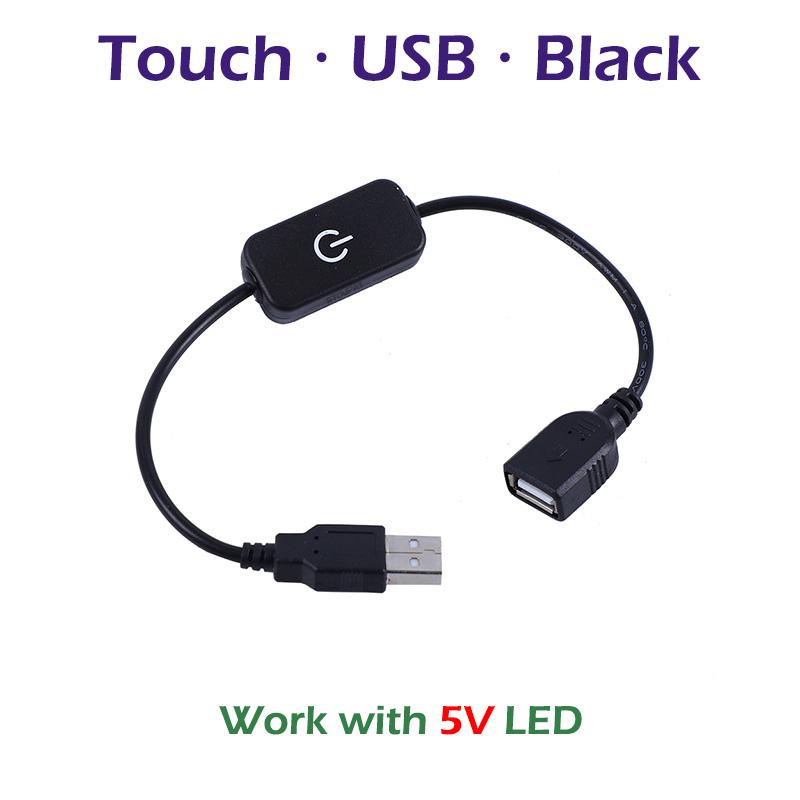 Светодиодный поворотный сенсорный переключатель-диммер DC12-24V USB 5V Регулировка яркости Контроллер для светодиодной ленты 5050 3528 COB