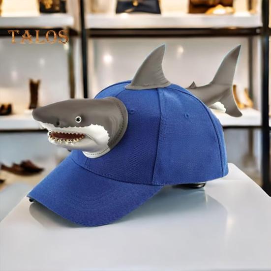 Новинка, бейсболка с изображением акулы, забавная бейсболка с изображением акулы для рыбалки и вечеринок, подарки для мужчин и пап