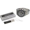 Seiko SEIKO Мужские кварцевые часы-хронограф SS Циферблат SBTR027 Отличное состояние Новое поступление OW0502 Серо-синие