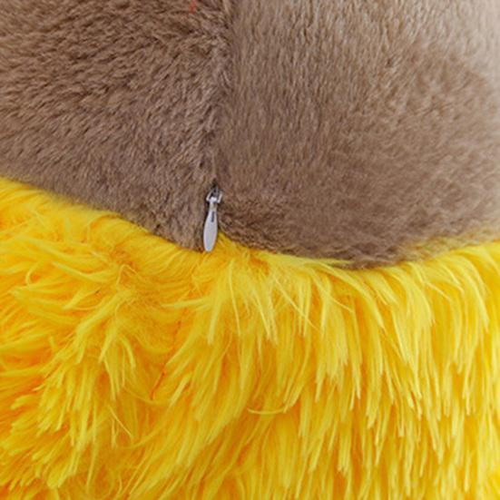 Плюшевая подушка-тюлень с жареной креветкой 70/90 см, мягкая набивная кукла для обнимания с невидимой молнией, милая декоративная подушка-игрушка для детей