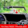 For Chery TIGGO 7 Pro Max 2025 Car Styling Mobile Phone Holder Screen Mount Gravity Bracket Stand Auto Modified Accessories