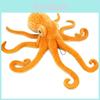 Реалистичная плюшевая игрушка осьминог из мягкого короткого плюша для детей и подростков