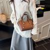 Популярные маленькие сумки женские осень и зима новая универсальная сумка через плечо и кроссбоди портативная сумка-ведро