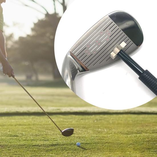 1 комплект точилки для клюшек для гольфа с 6 головками, компактный многоразовый инструмент для очистки канавок с 6 наконечниками для клюшек