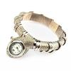Women Quartz Watch Snake Watches Stainless Steel Bracelet Wristwatch Jewelry Gifts