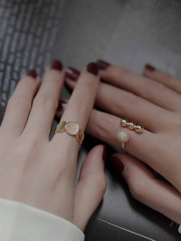 Retro Style Versatile Heart Open Ring for Women