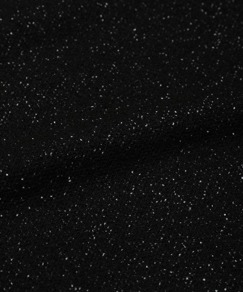 ESN Boucle Jacquard Round Knit Black
