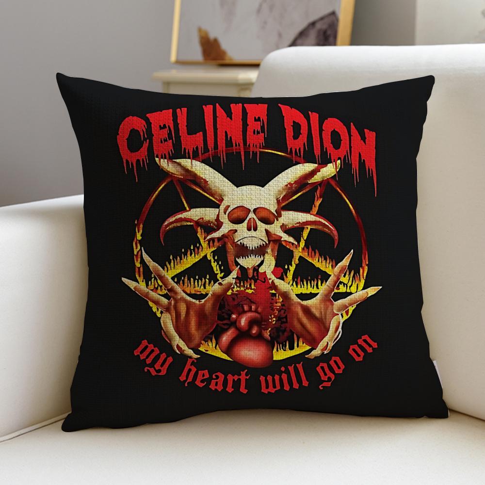 Timeless CCeline DionS Cushion Cover Pcs Linen Throw Pillow Covers x x Modern Home Decor