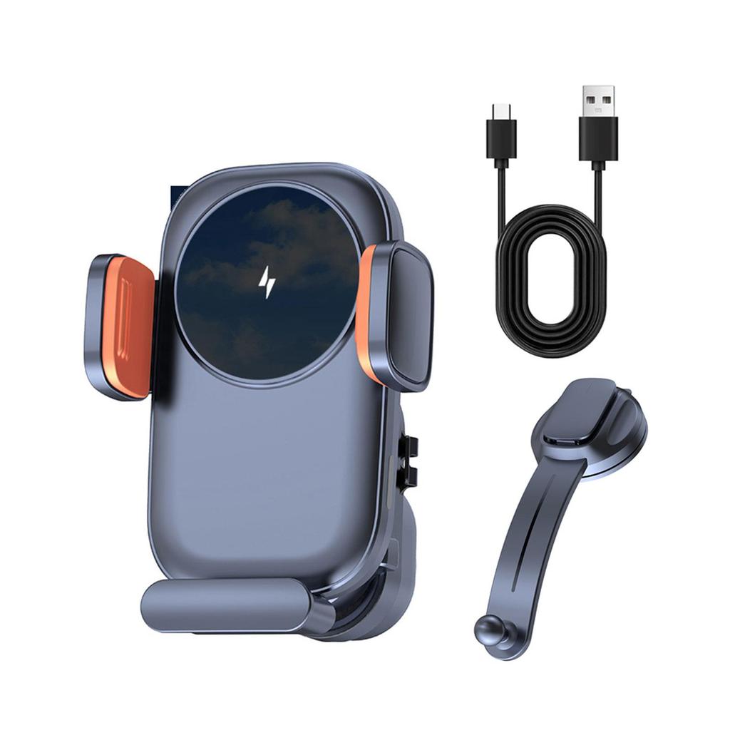 Автомобильный держатель для телефона Беспроводное зарядное устройство Автомобильное крепление для телефона Крепление для телефона Гибкий автомобильный держатель для телефона Зарядное устройство Воздуховыпускное отверстие
