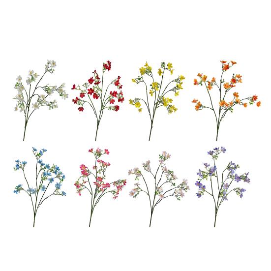 Artificial Flowers, with Flexible Stems Branch, Realistic Petals Long-Lasting Floral Arrangement, for Home Decoration Wedding Photography
