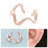[Onm] Onm 14Kgp Wave Rose Gold Ring Bracelet Ear Cuff (S9594017)