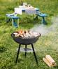 Grill Węglowy Okrągły Gril 43 Cm