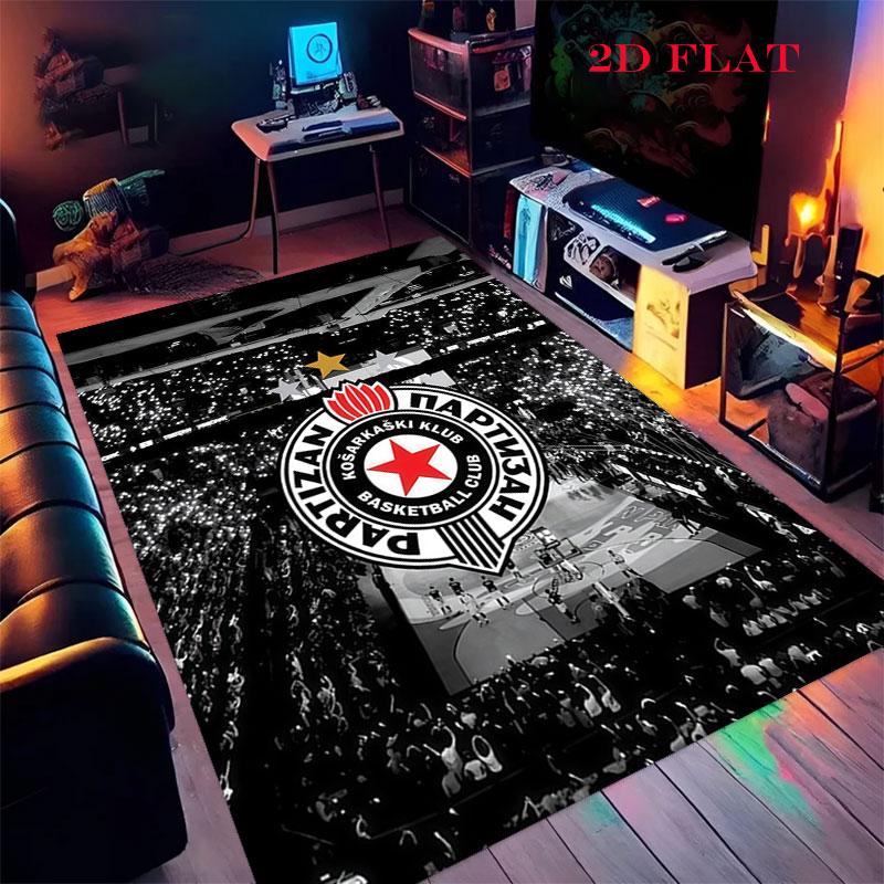 Partizan logo Carpet Rug for Living Room Bedroom Home Sofa Decoration,Kids play Nonslip Floor Mat