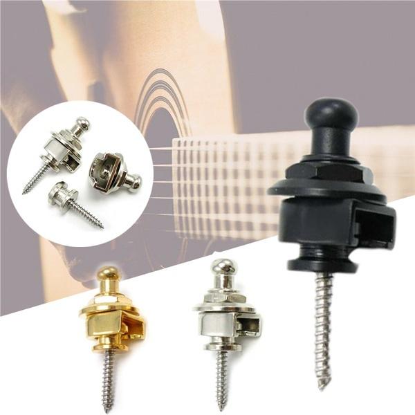 Профессиональный прочный ремешок с замком с круглой головкой для электрогитары, детали для басовых штифтов Cooper