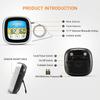 Digital Meat Thermometer BBQ Timer Cooking Tools Long Probe Oven Thermometer Large LCD Touch Screen Kitchen Instant Read Timer 4