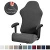 Thick Jacquard Office Computer Game Chair Slipcovers With Armrest Covers